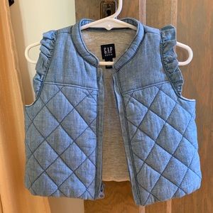Baby Gap chambray vest